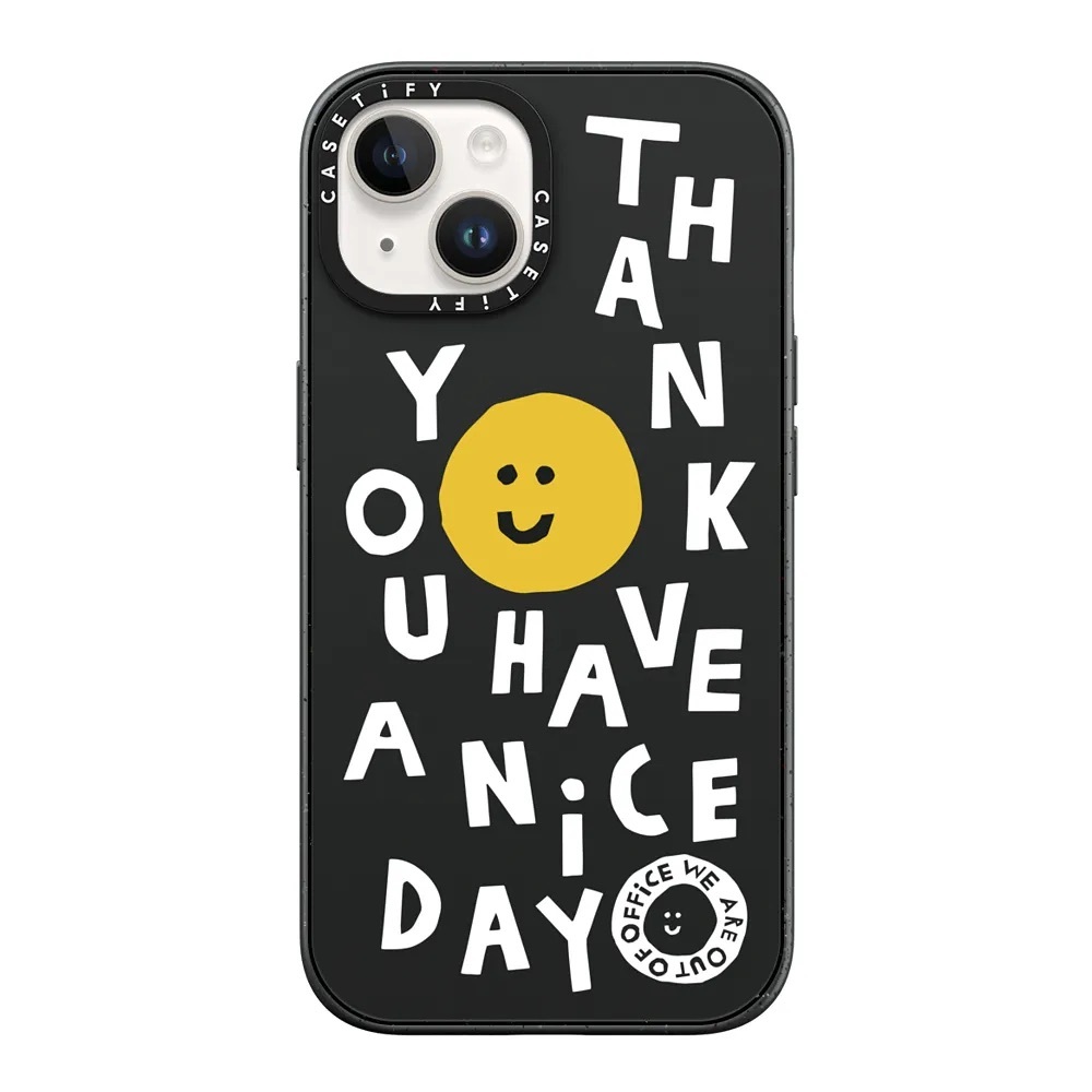 Thank you white by We are out of office
Impact MagSafe
iPhone 14 Pro
Matte Black